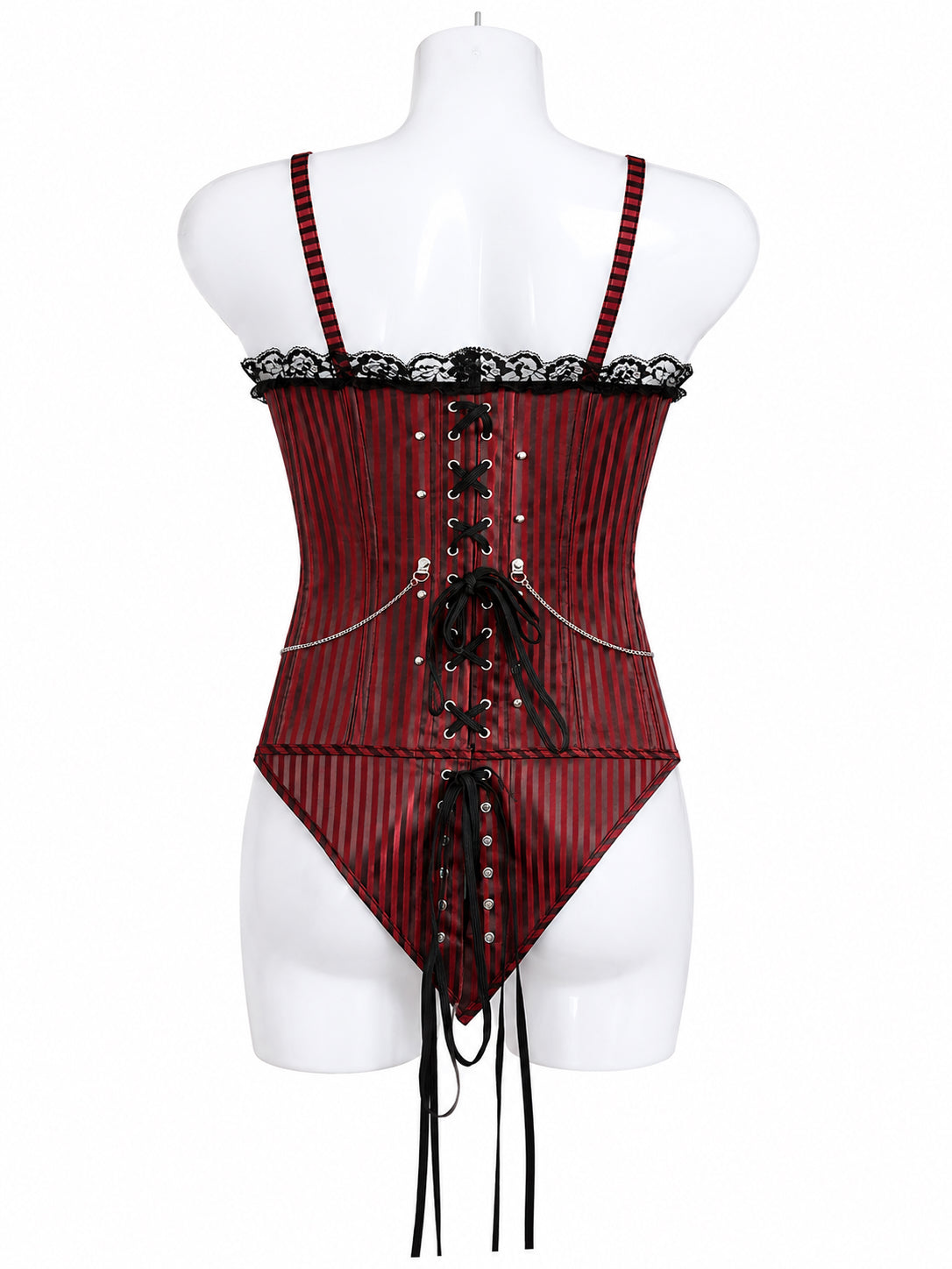 Steampunk Corset with Buckle Details – Vintage-Inspired