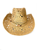Retro Straw Cowboy Hat