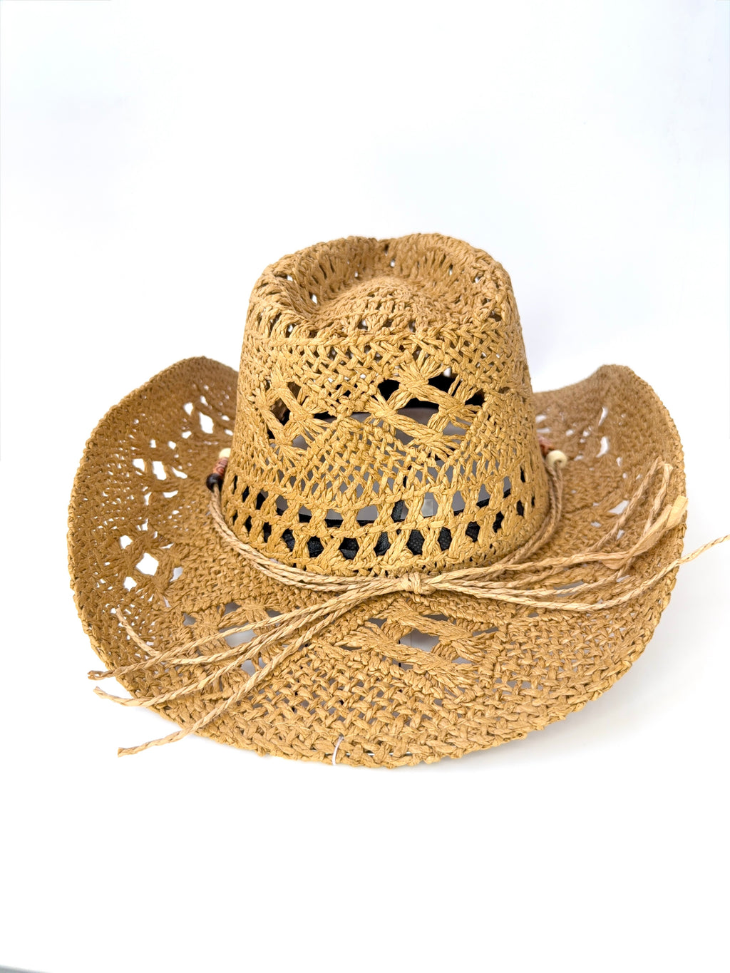 Retro Straw Cowboy Hat