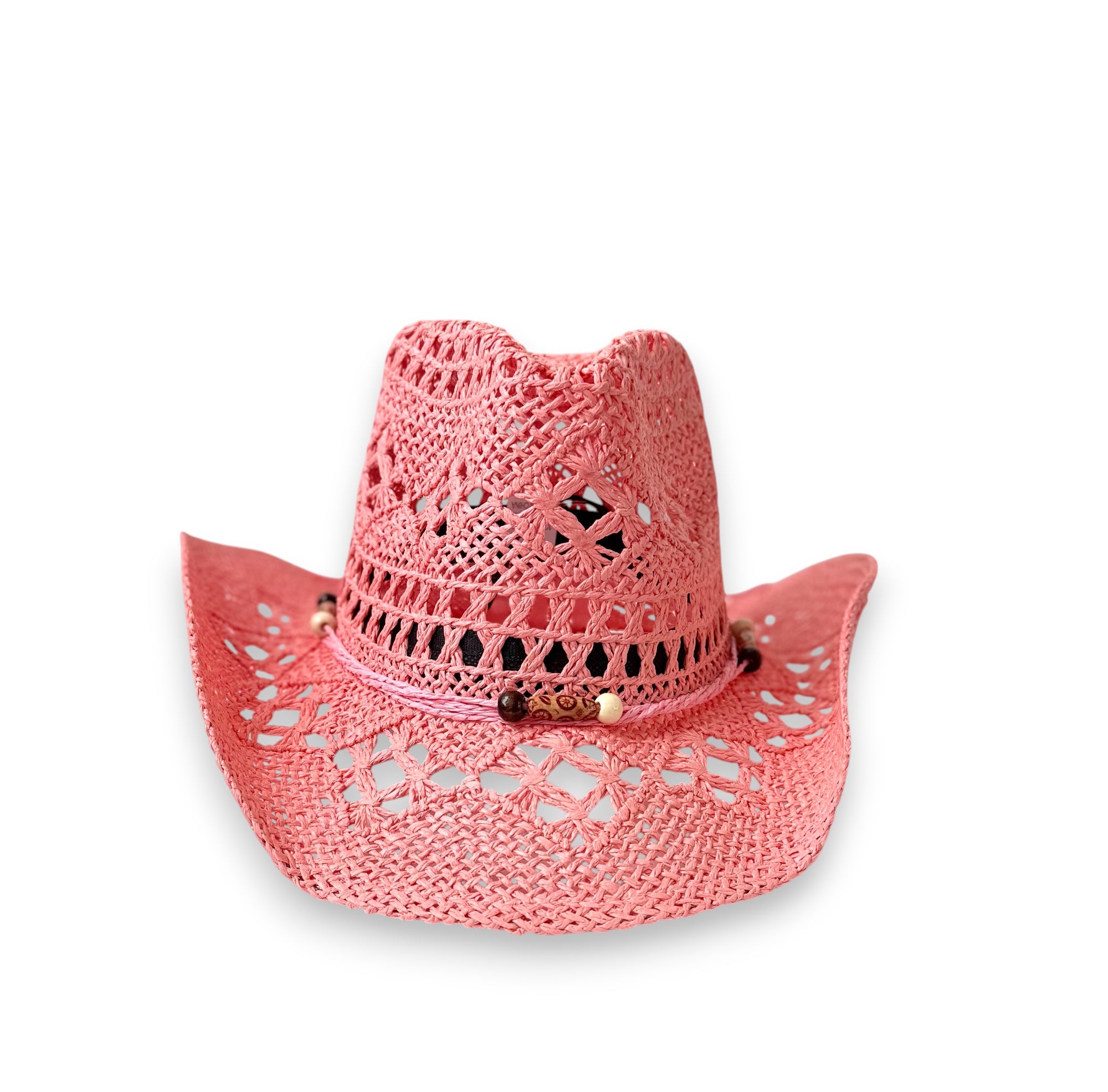 RETRO STRAW COWBOY HAT