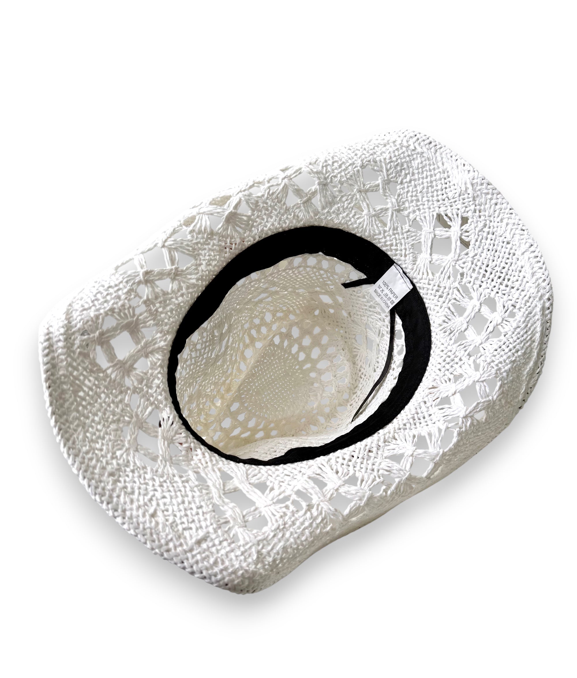 RETRO STRAW COWBOY HAT