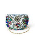 Vintage Mosaic Clutch