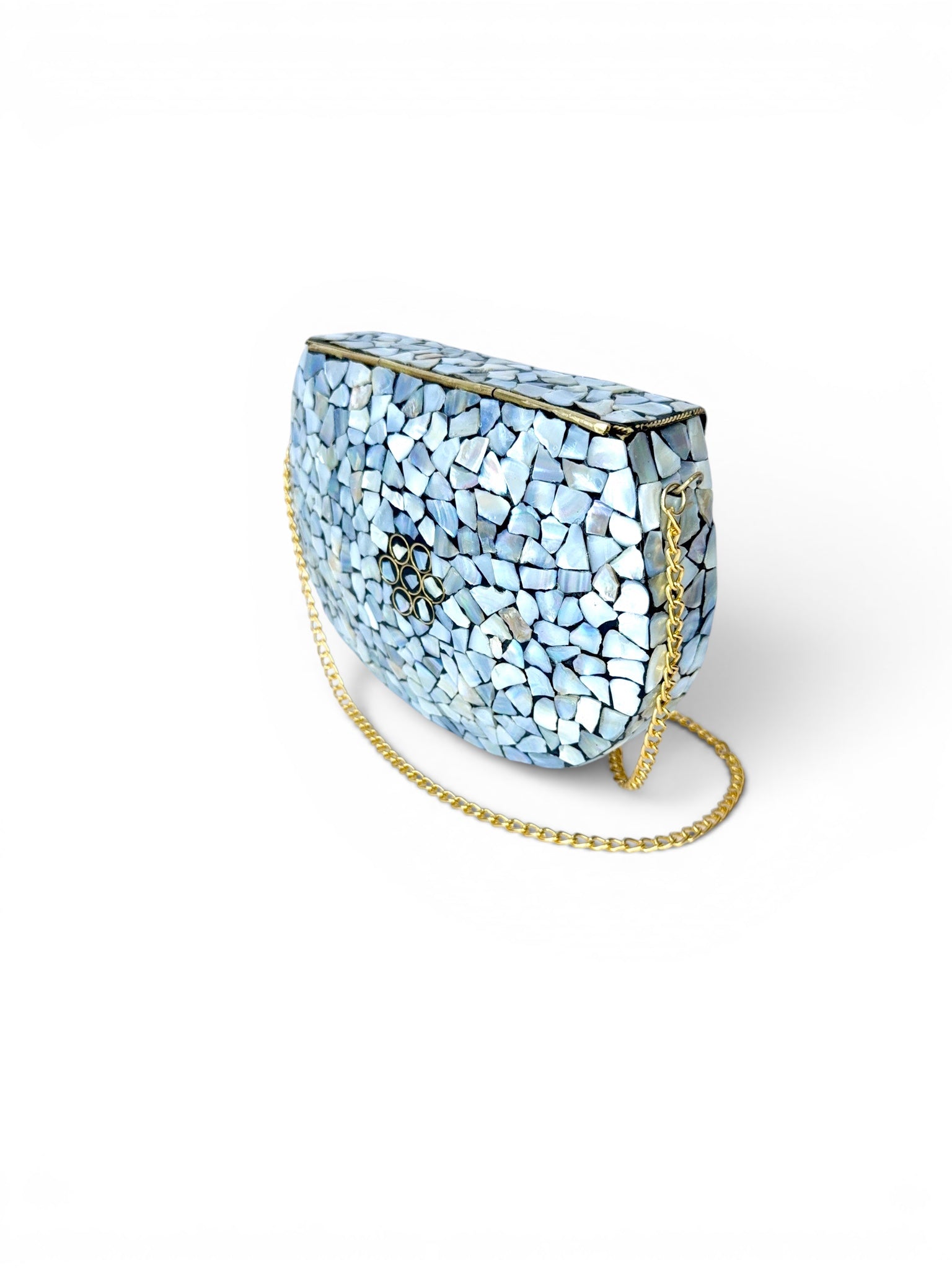Vintage Mosaic Clutch