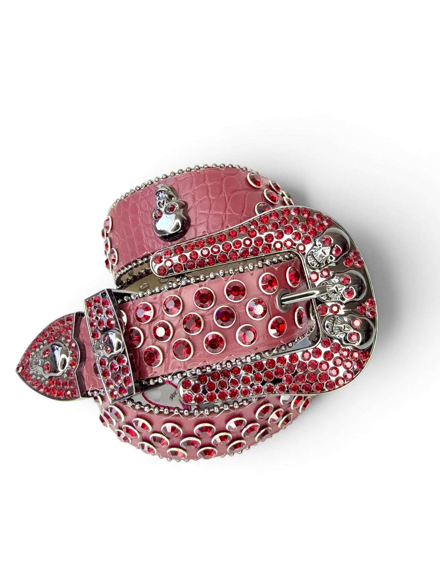 Retro Red Crystal Belt