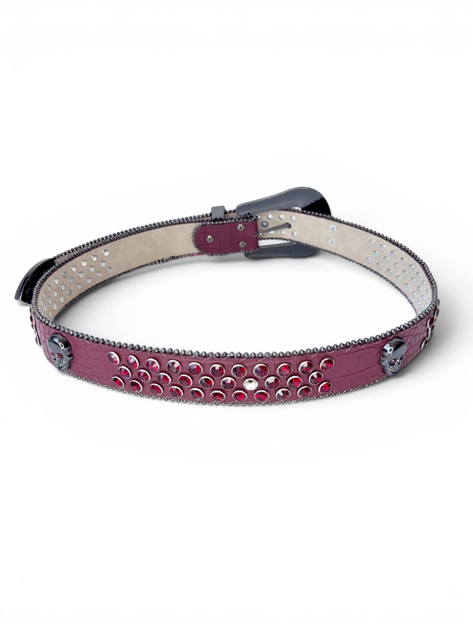 Retro Red Crystal Belt