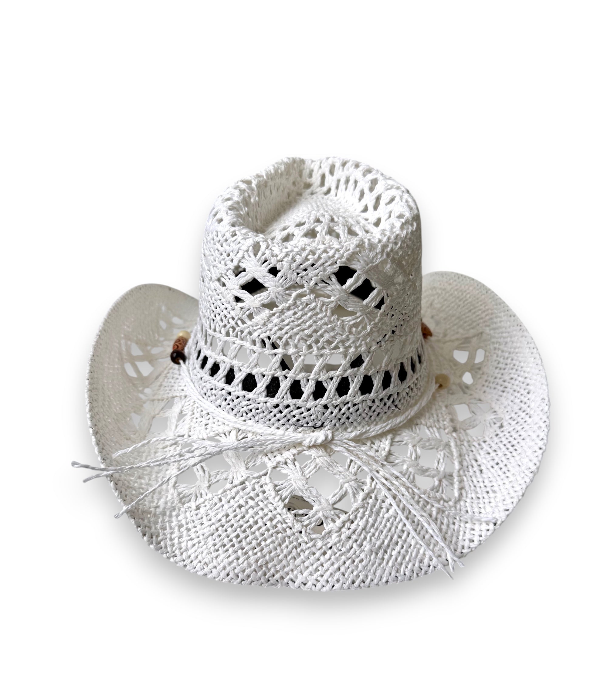 RETRO STRAW COWBOY HAT