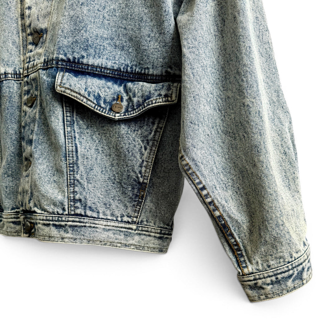 Vintage Acid Wash Denim Jacket
