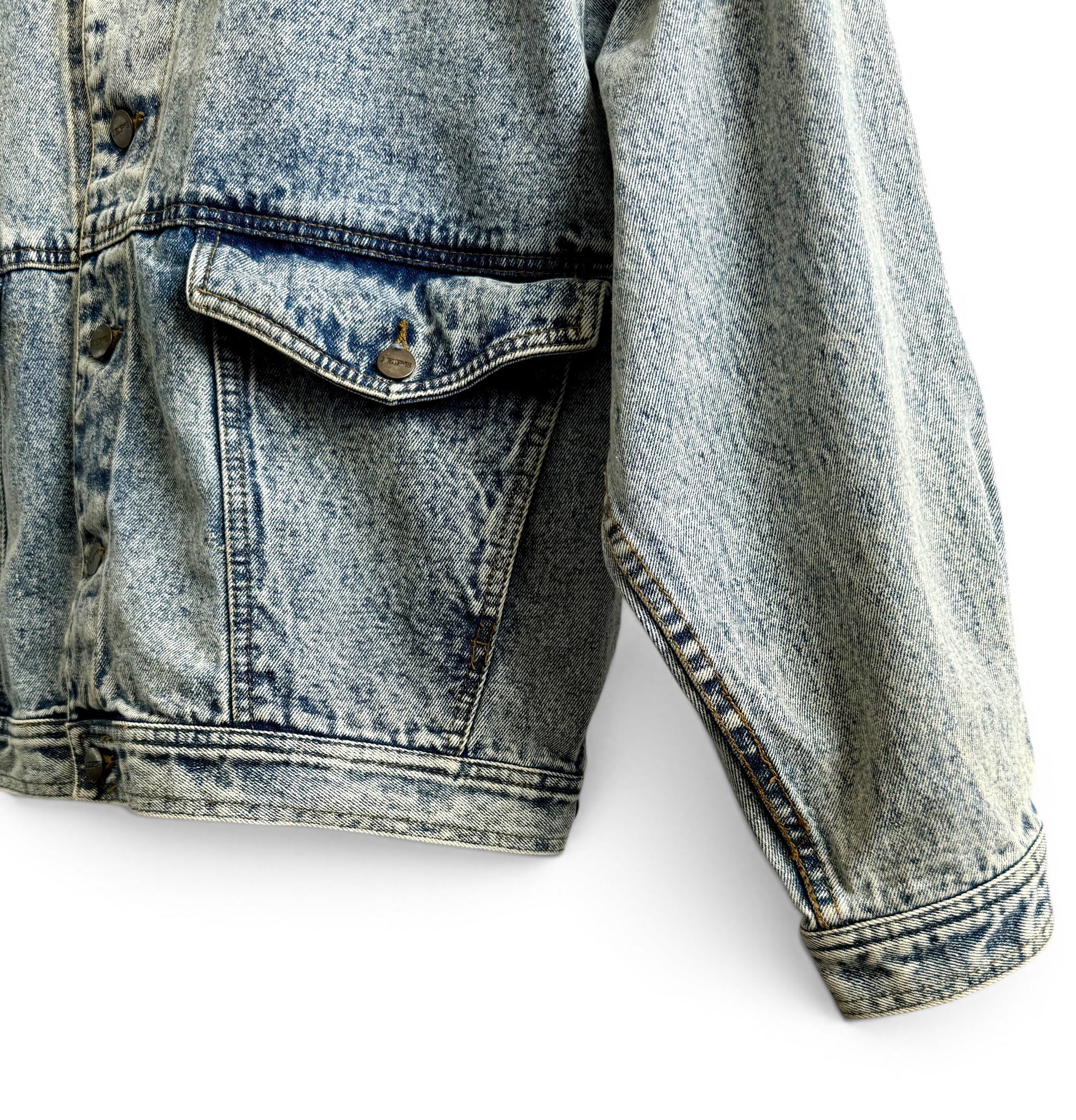 Vintage Acid Wash Denim Jacket