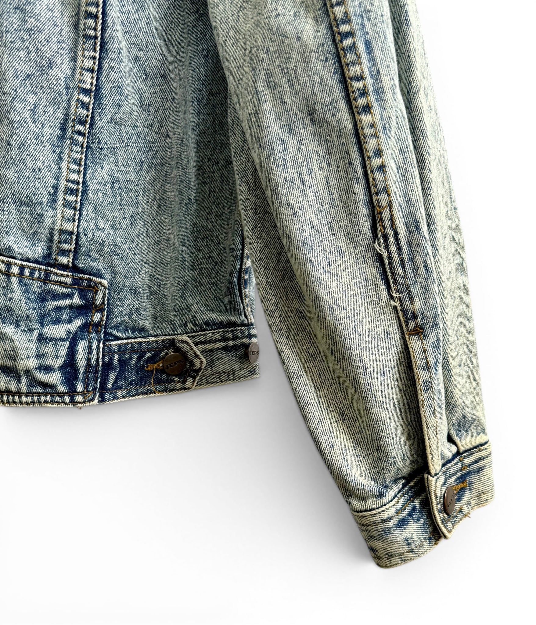 Vintage Acid Wash Denim Jacket
