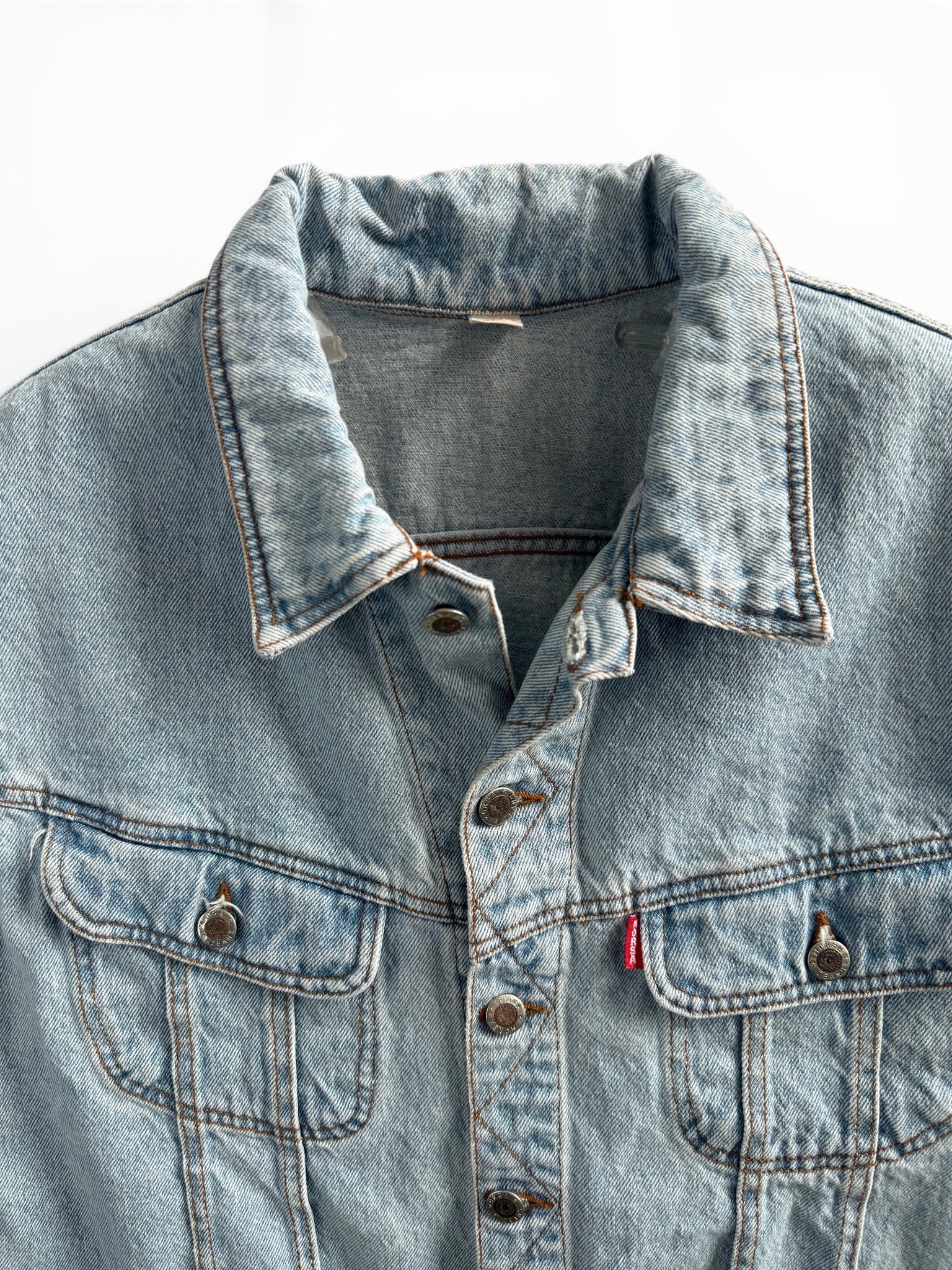 Vintage Blue Denim Sleeveless Vest