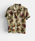 Vintage Antique Carriage Print Shirt