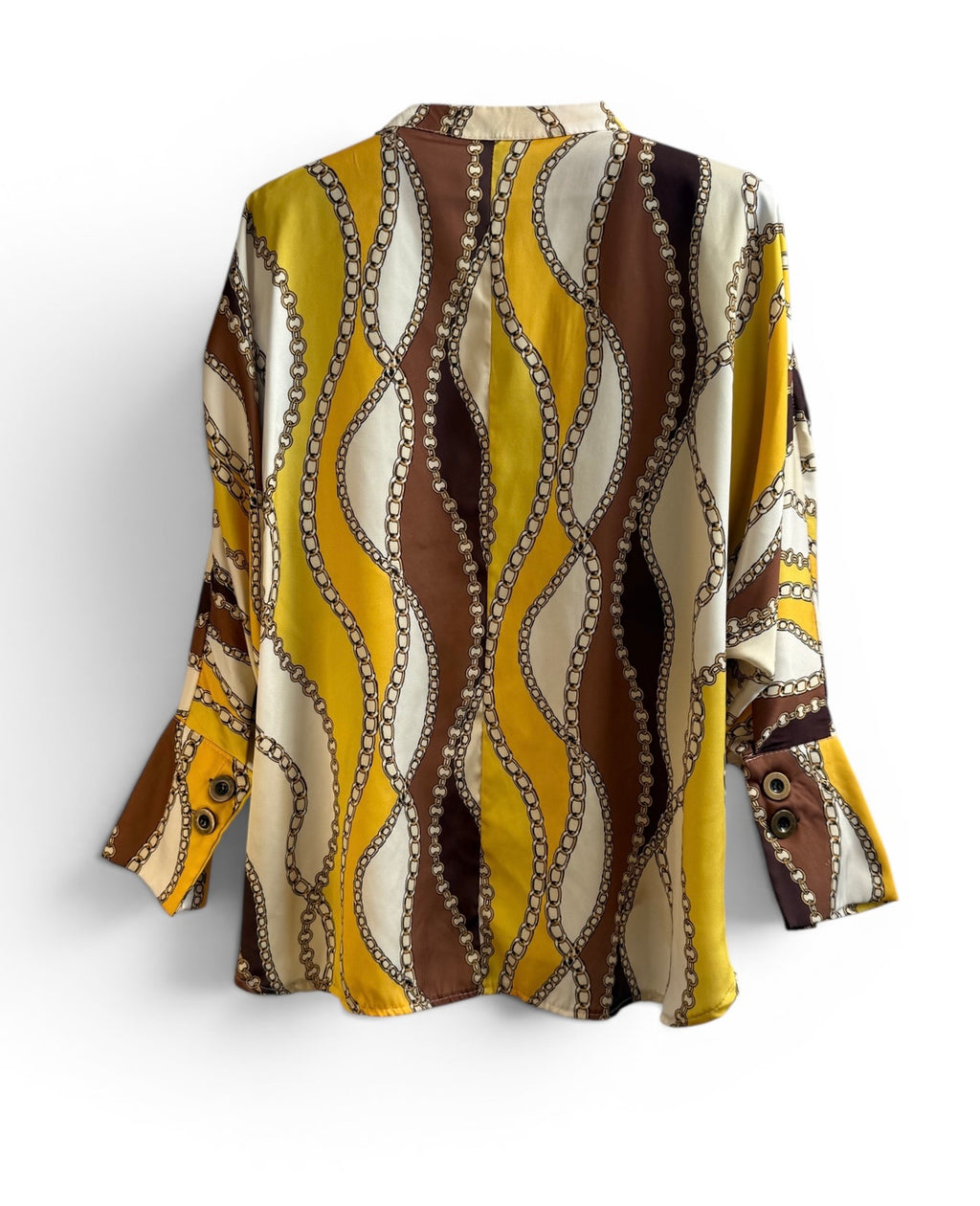 Vintage Chain Print Layering Top
