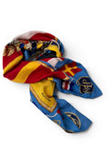 Vintage Ralph Lauren 100% Silk Nautical Flags Scarf