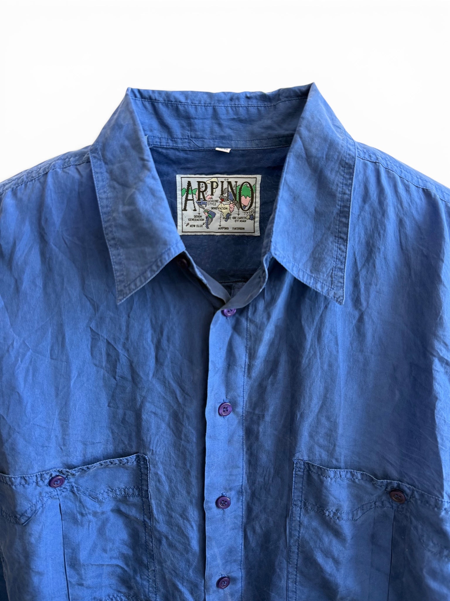 Vintage Arpino Silk Shirt