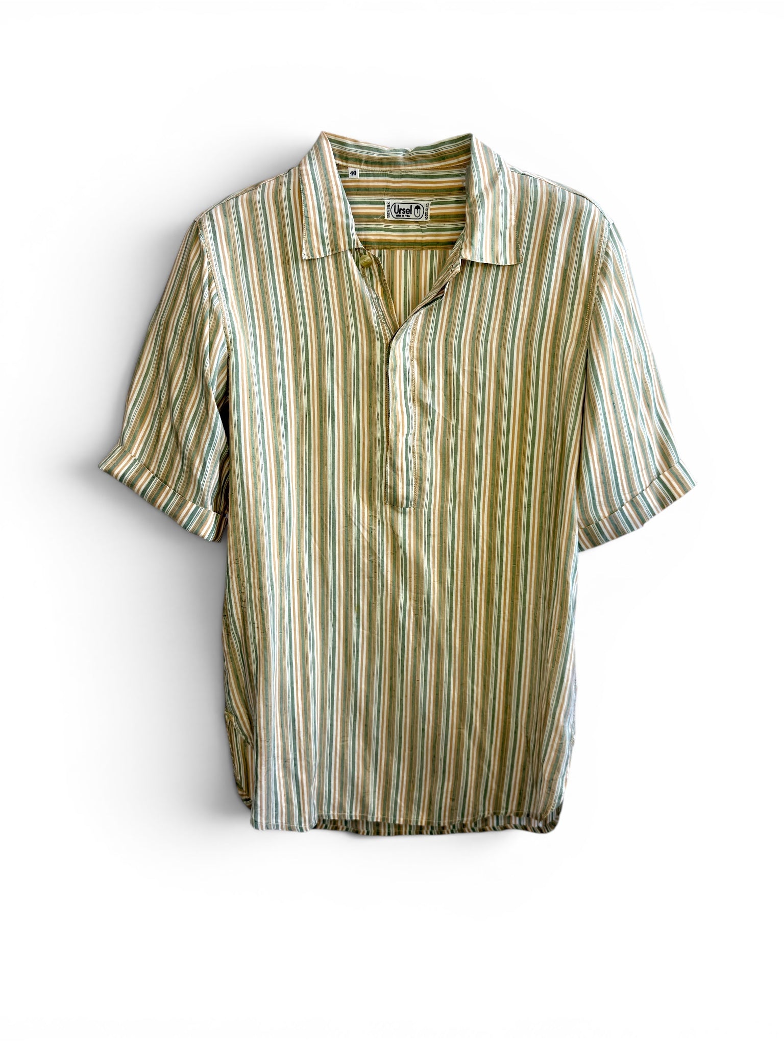 Vintage Ursel Silk Pullover Shirt