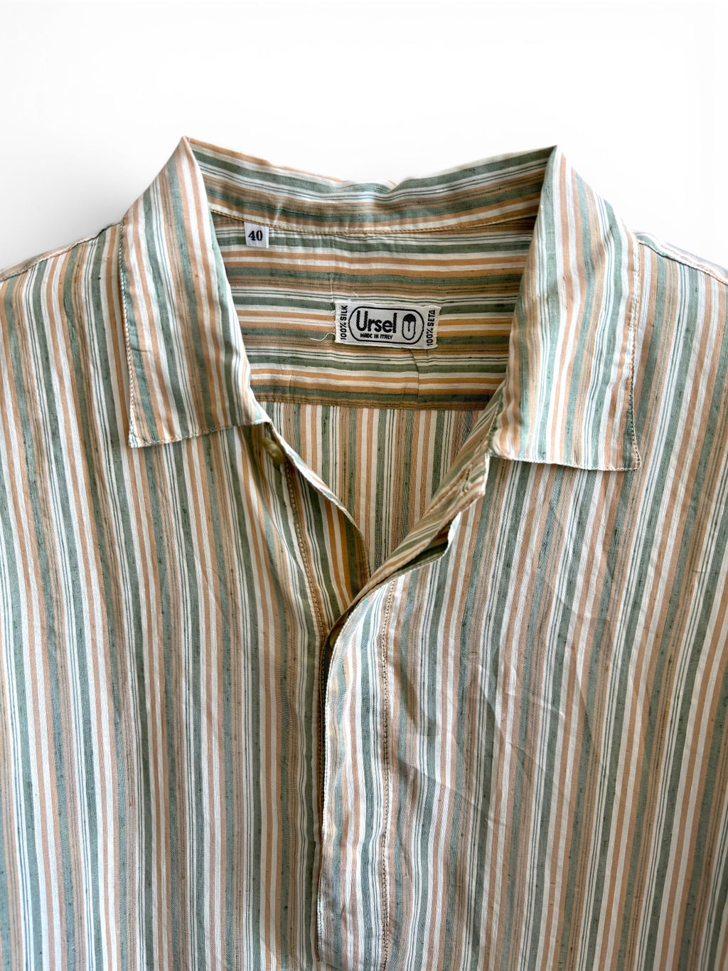 Vintage Ursel Silk Pullover Shirt