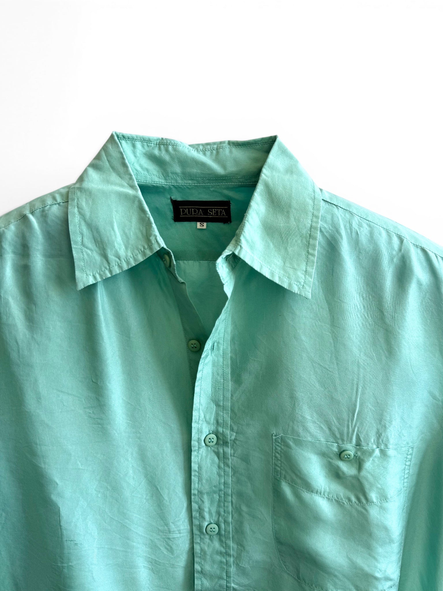 Vintage Duda Seta Silk Shirt