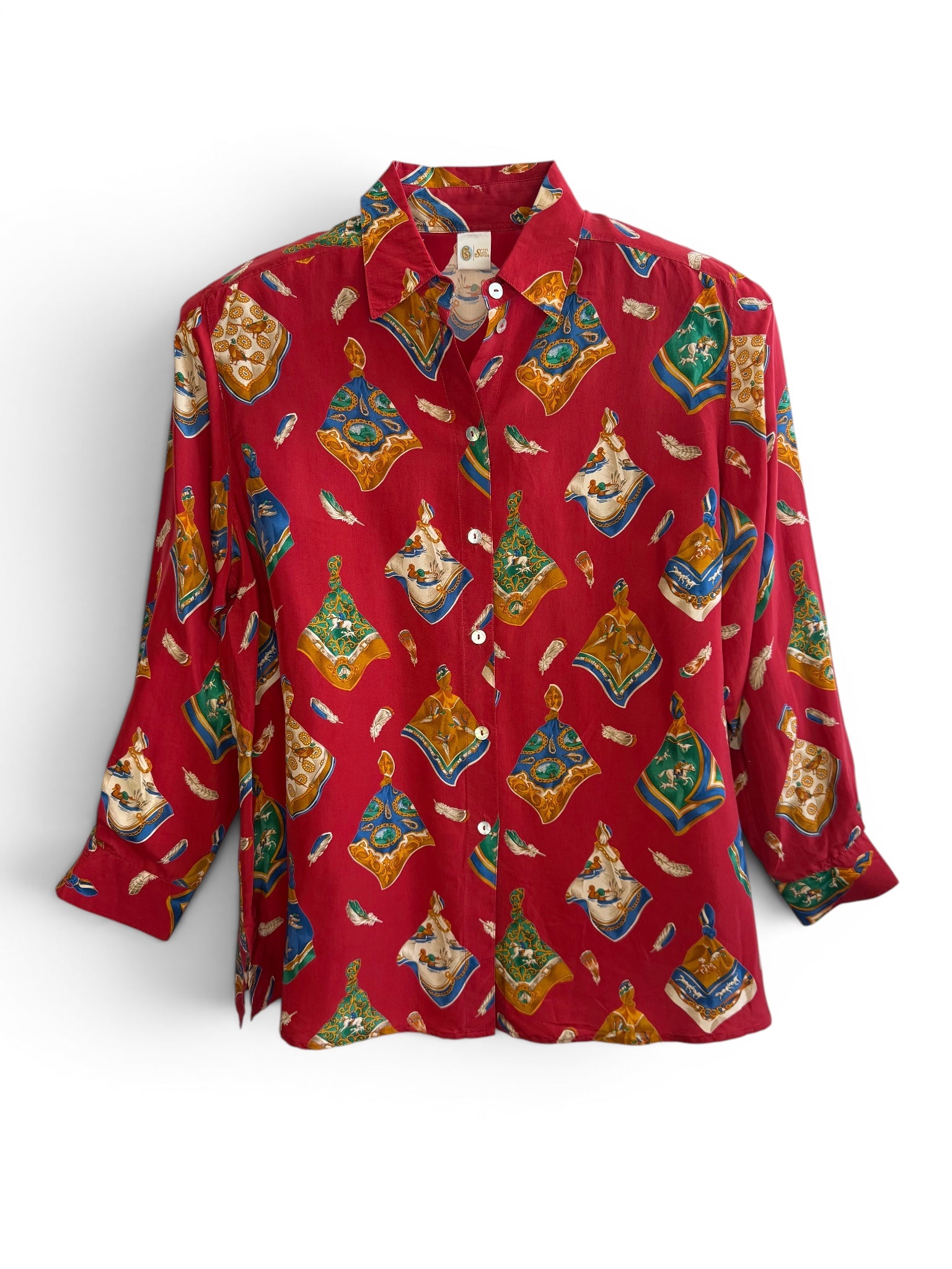 Vintage Women's Silk Shirt