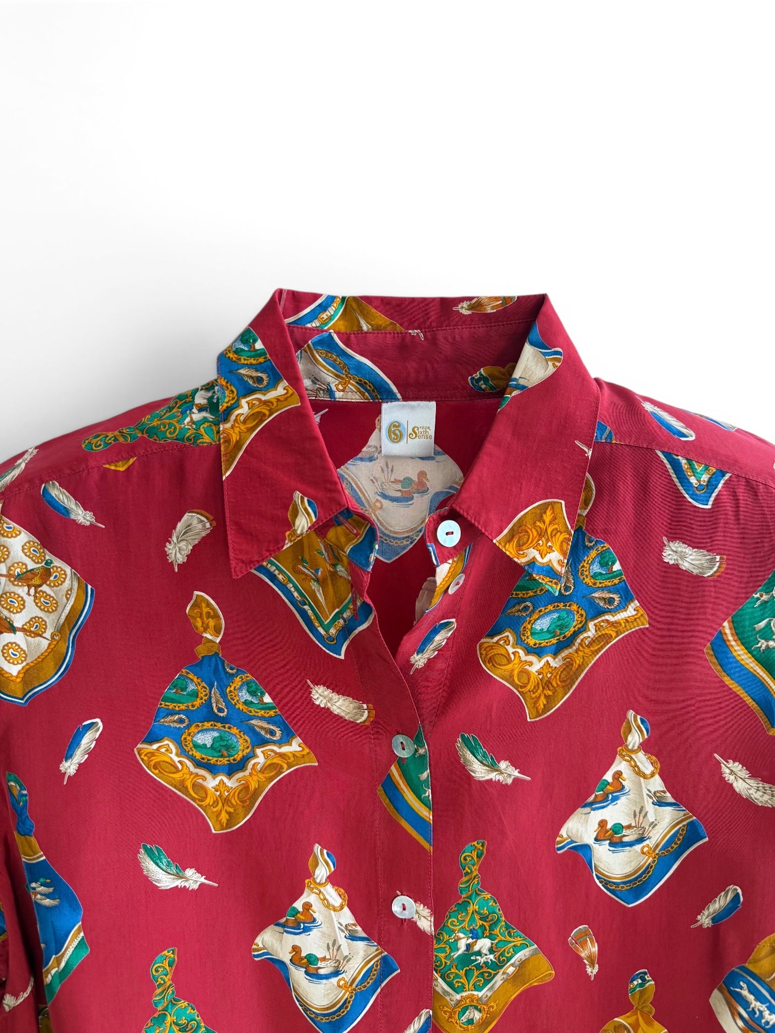 Vintage Women's Silk Shirt