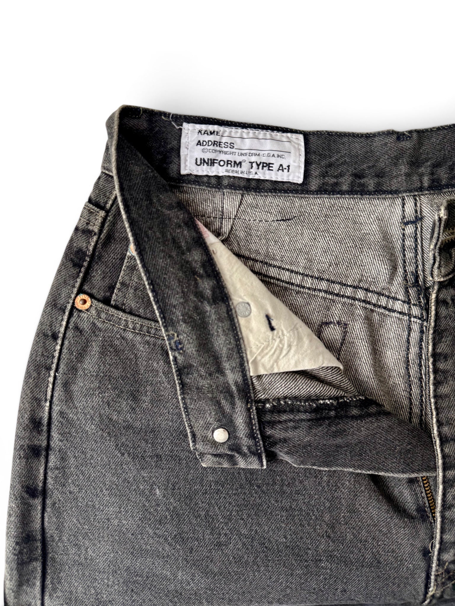 Vintage Uniform Type A-1 Jeans