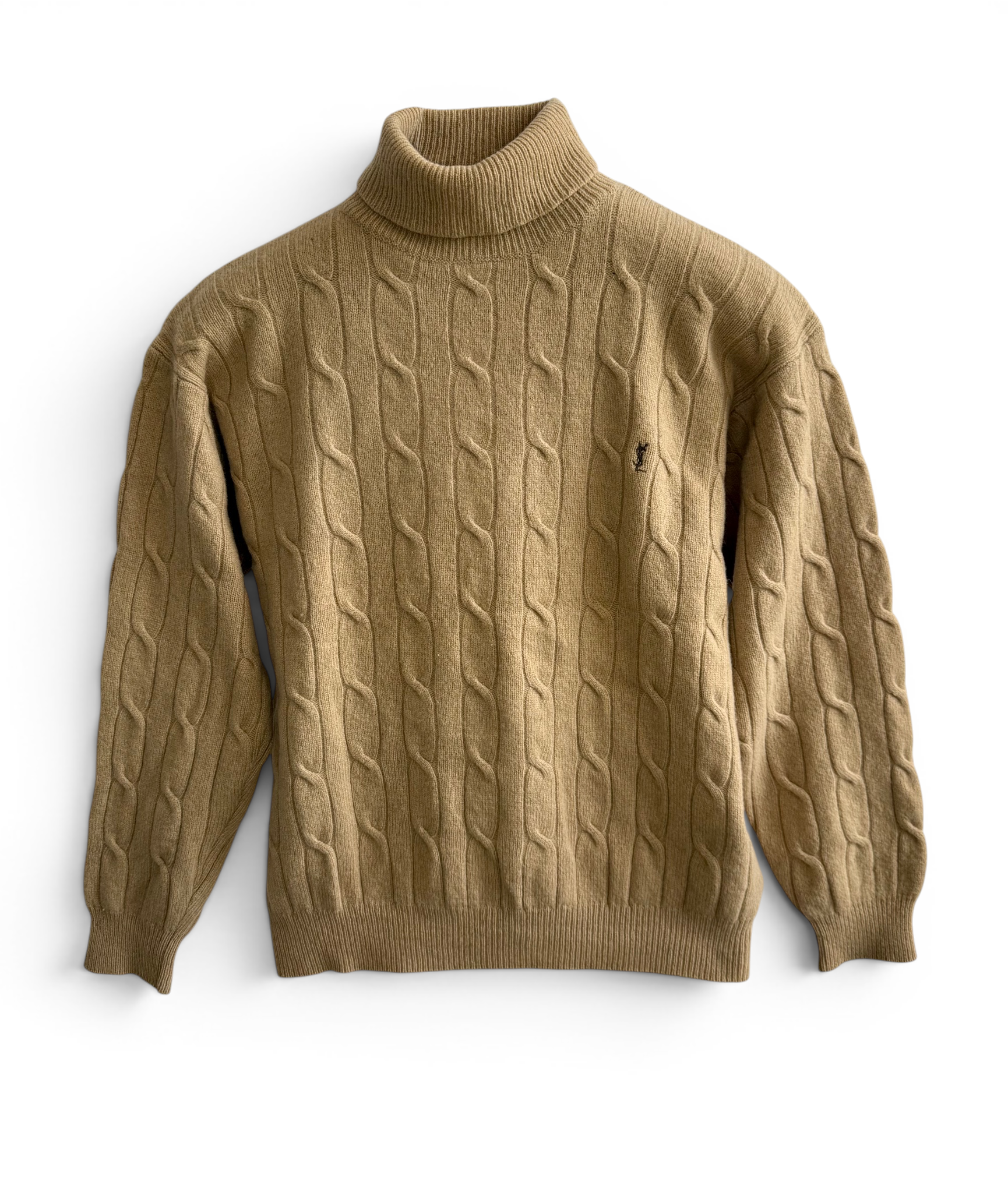 Vintage Yves Saint Laurent Knit Turtleneck Sweater