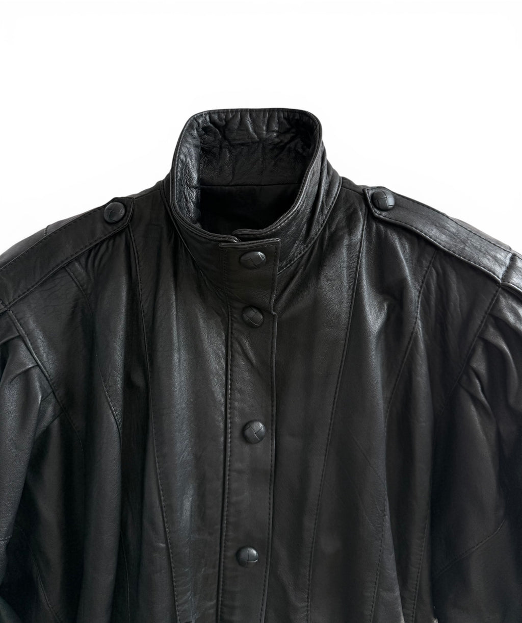 Vintage Batwing Leather Jacket