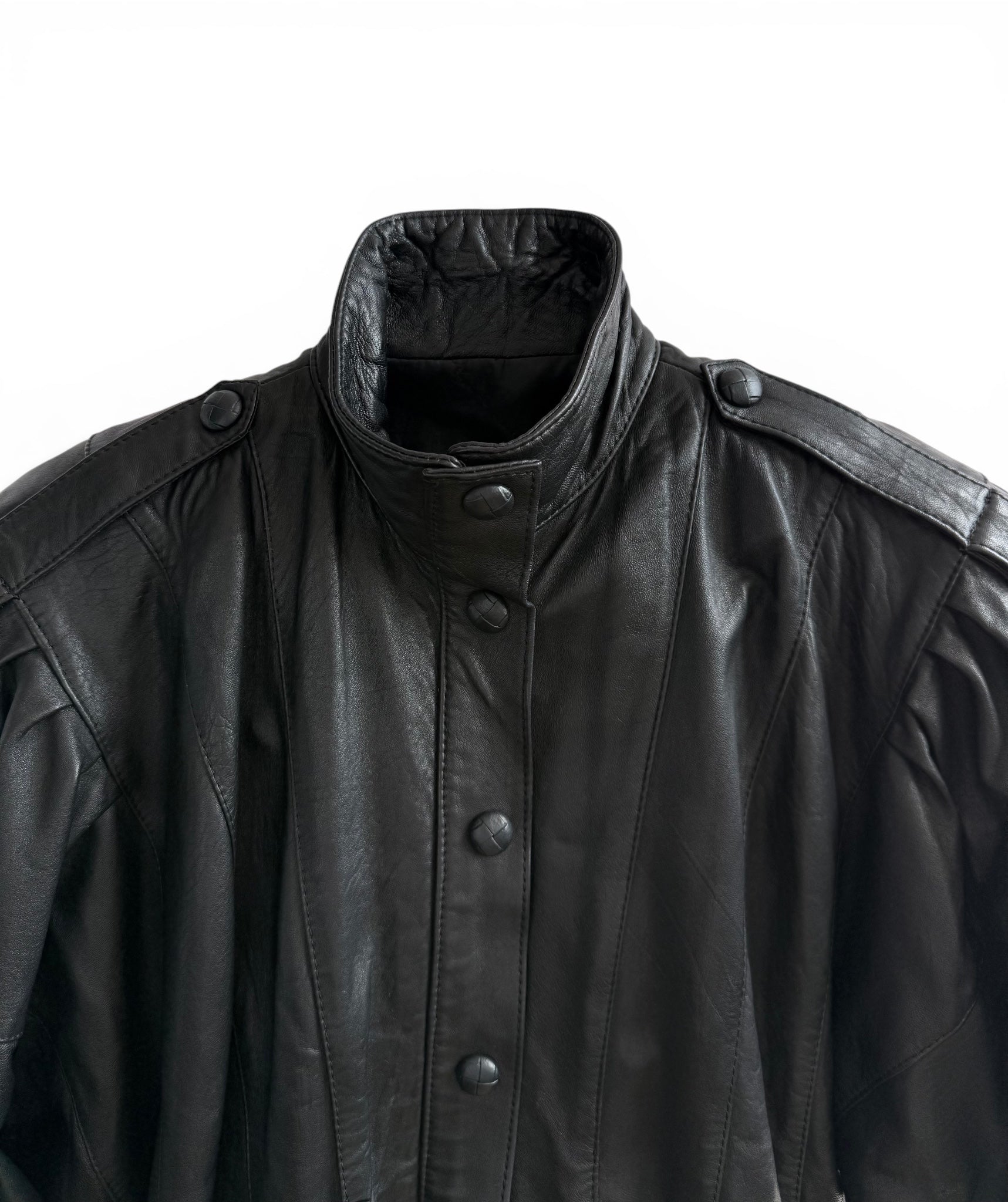 Vintage Batwing Leather Jacket