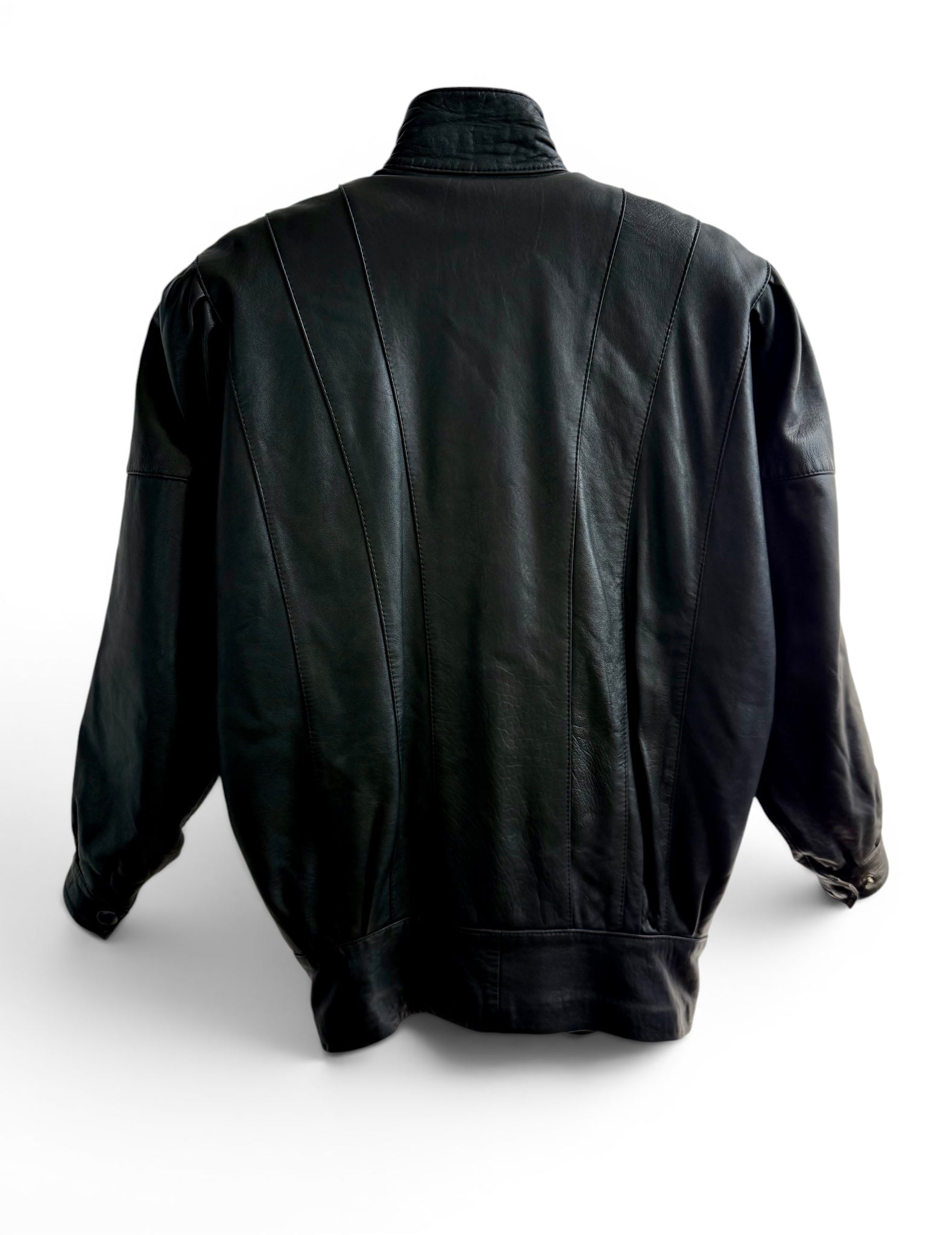 Vintage Batwing Leather Jacket