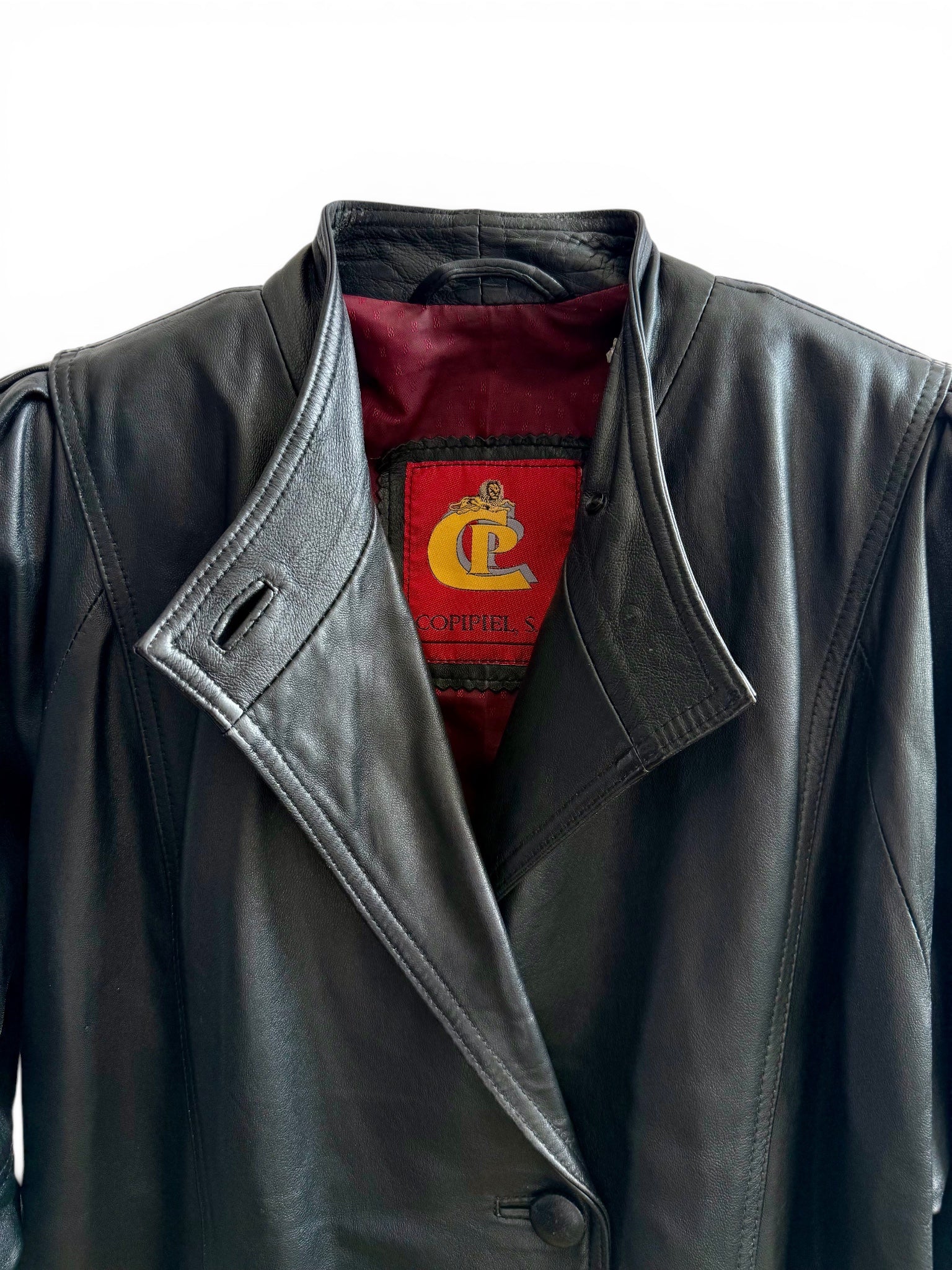Vintage Oversized Leather Jacket