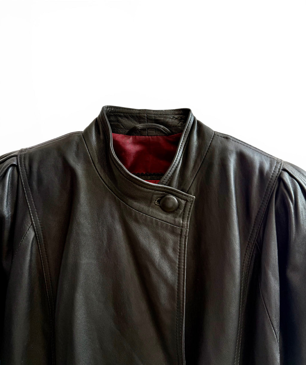 Vintage Oversized Leather Jacket