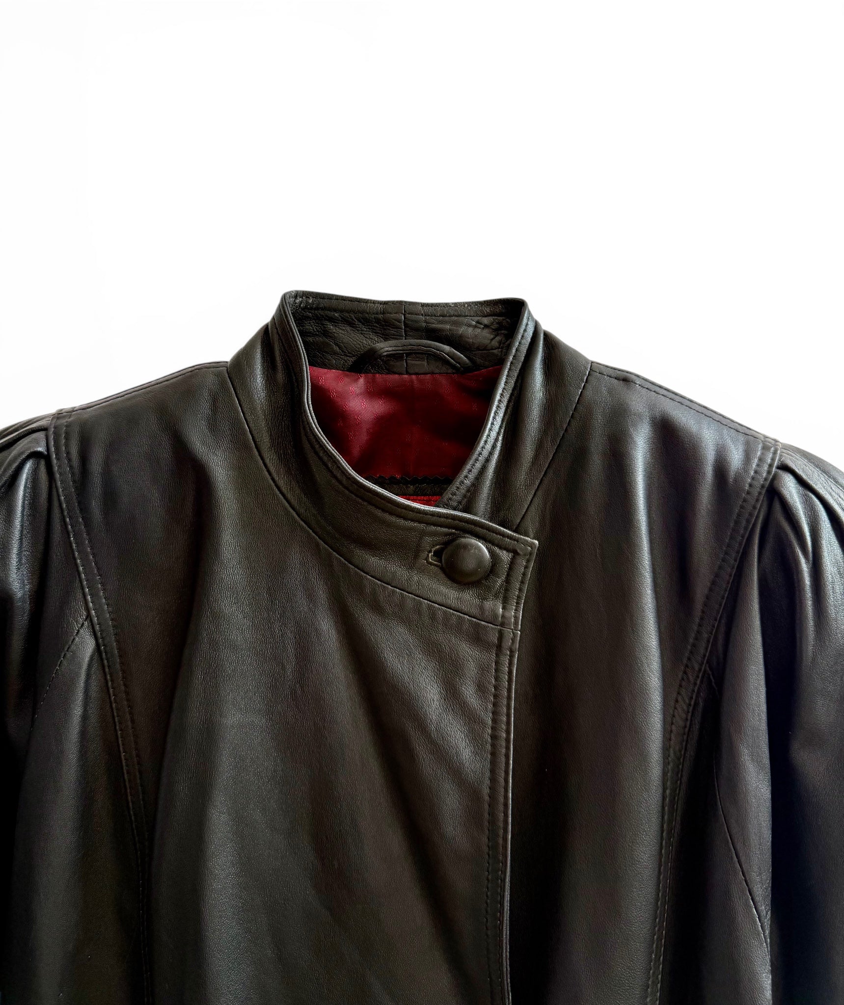 Vintage Oversized Leather Jacket