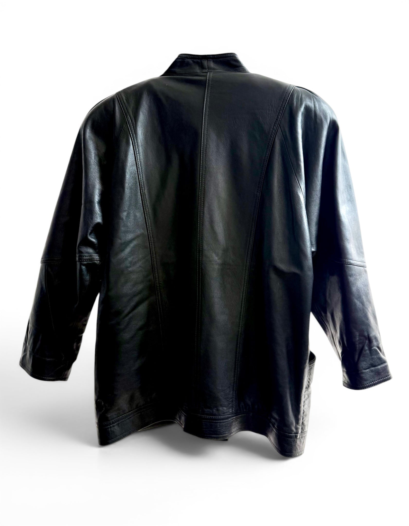 Vintage Oversized Leather Jacket