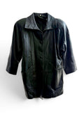 Vintage Batwing Leather Coat