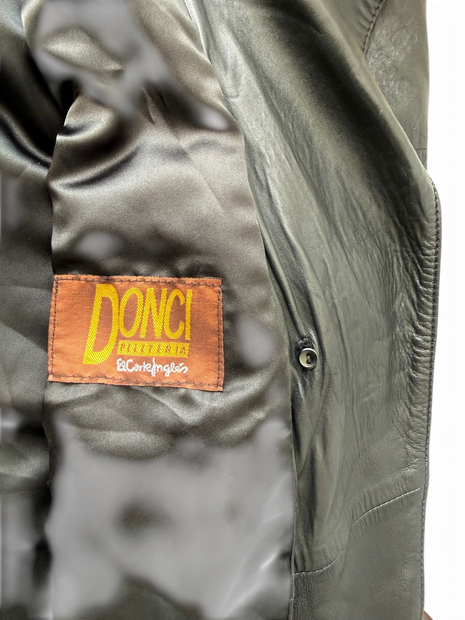 Vintage Donci for El Corte Inglés Leather Jacket