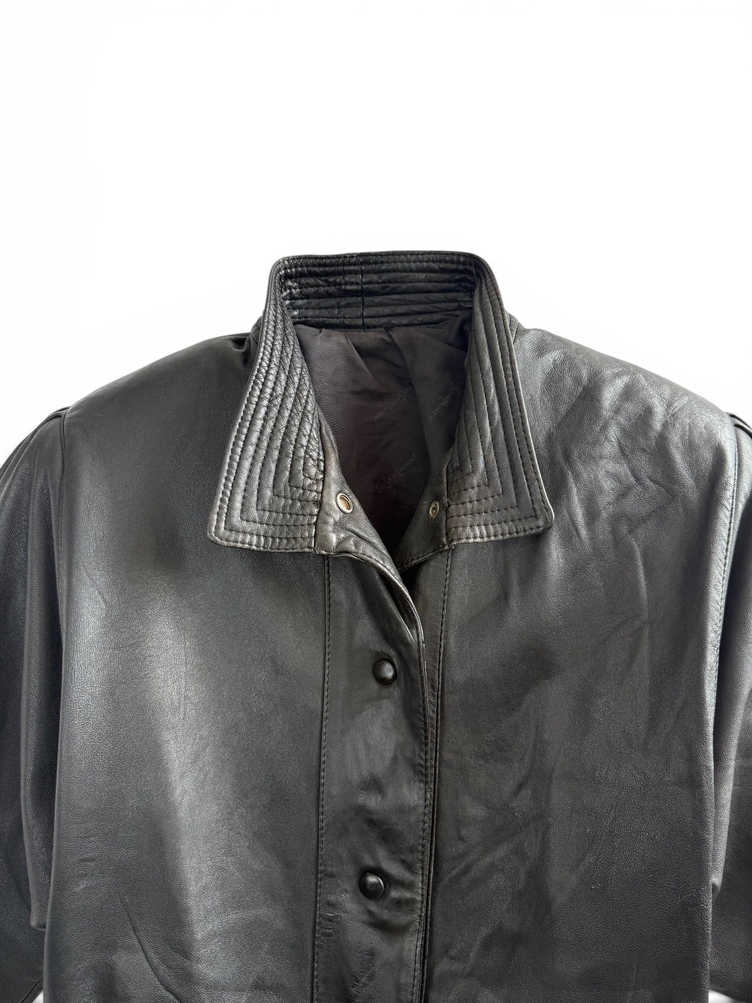 Vintage Oversized Leather Jacket