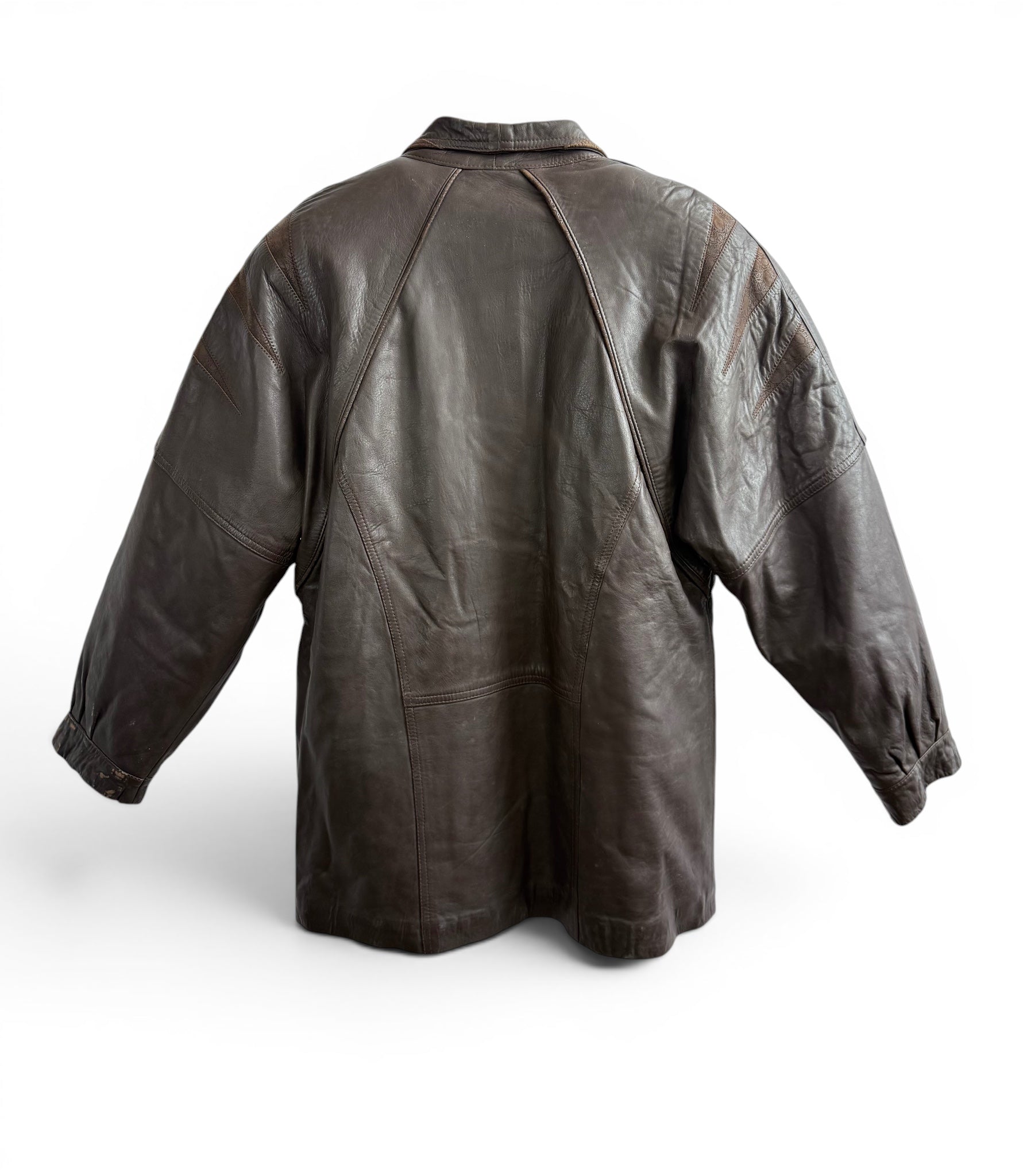 Vintage Deadstock Creaciones Larhpiel Leather Jacket