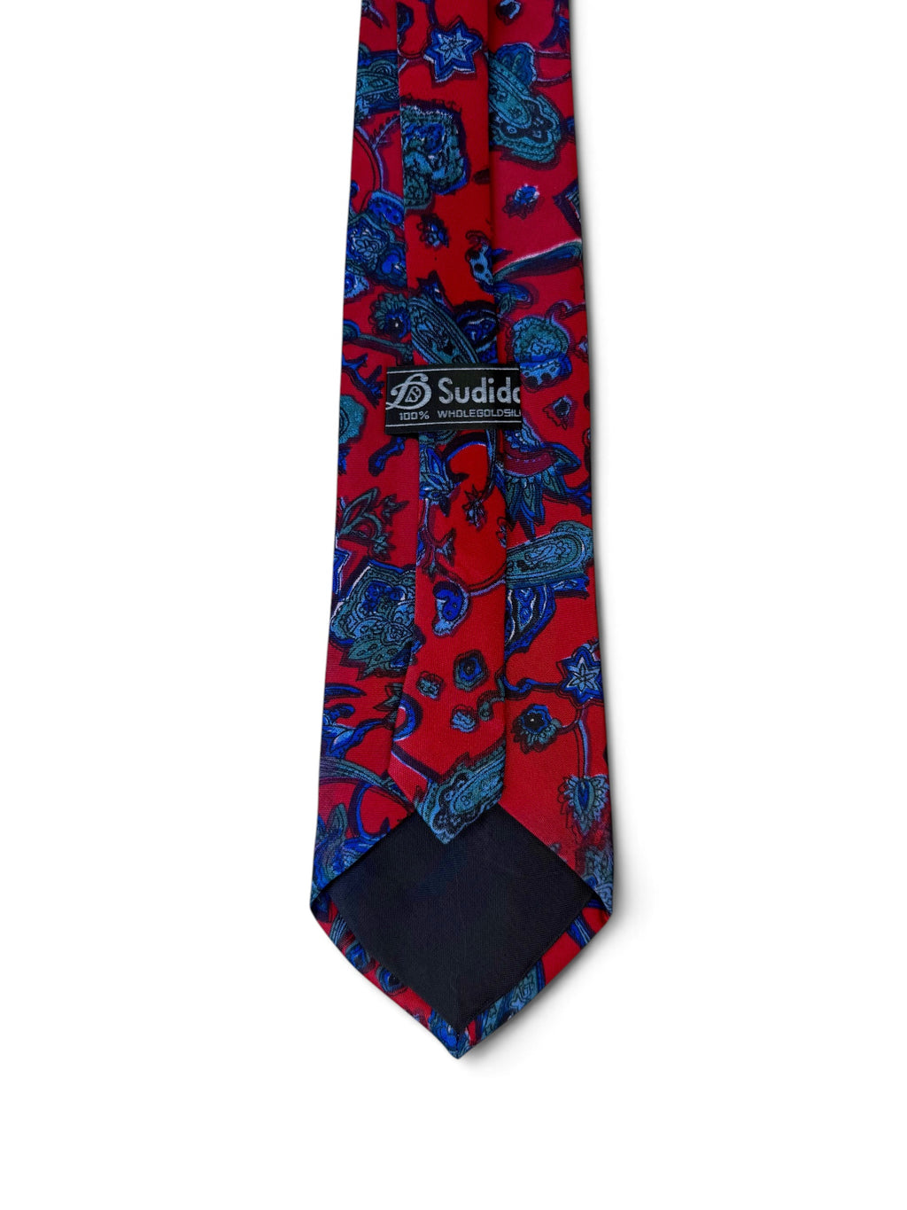 Vintage Sudida 100% Silk Tie