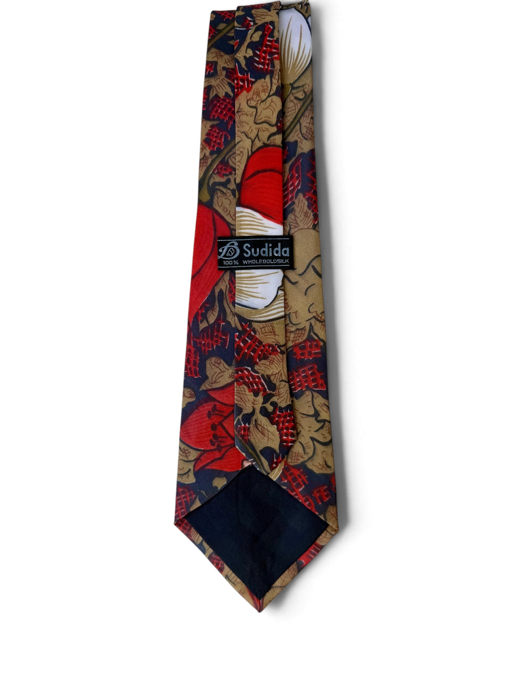 Vintage Sudida 100% Silk Tie