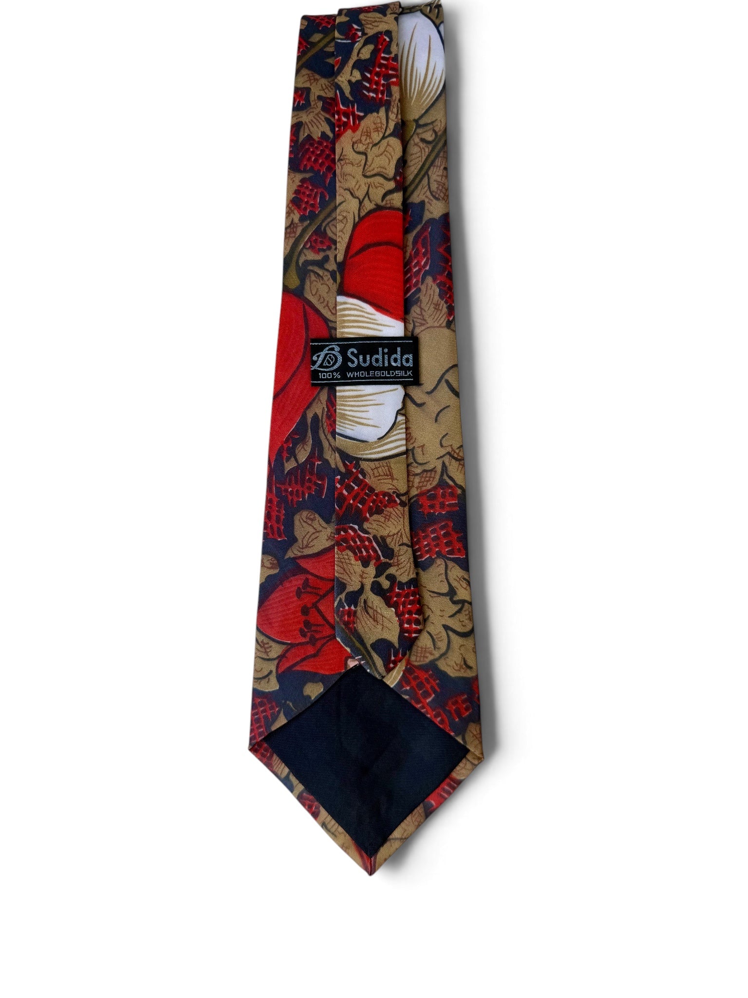 Vintage Sudida 100% Silk Tie