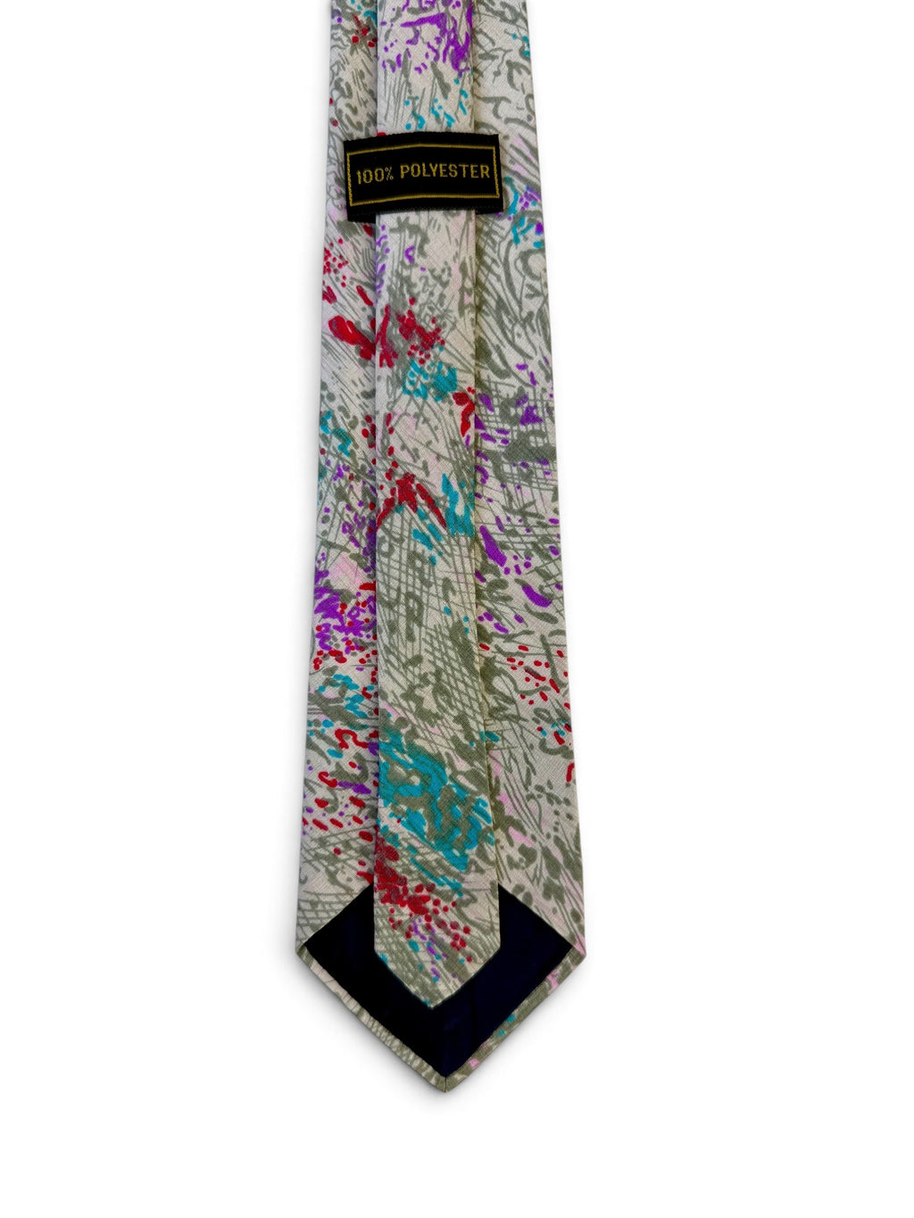 Vintage Abstract Pattern Tie