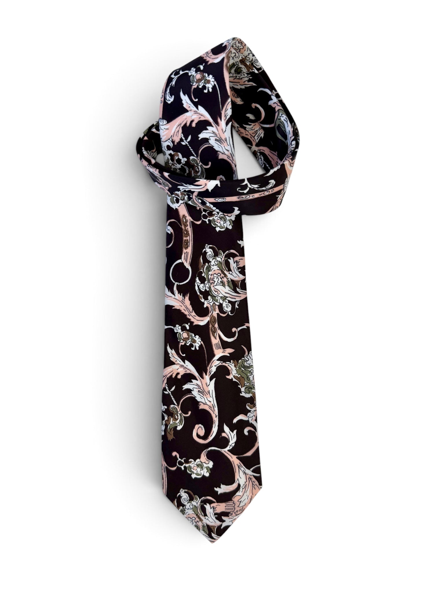 Vintage Ornamental Pattern Tie