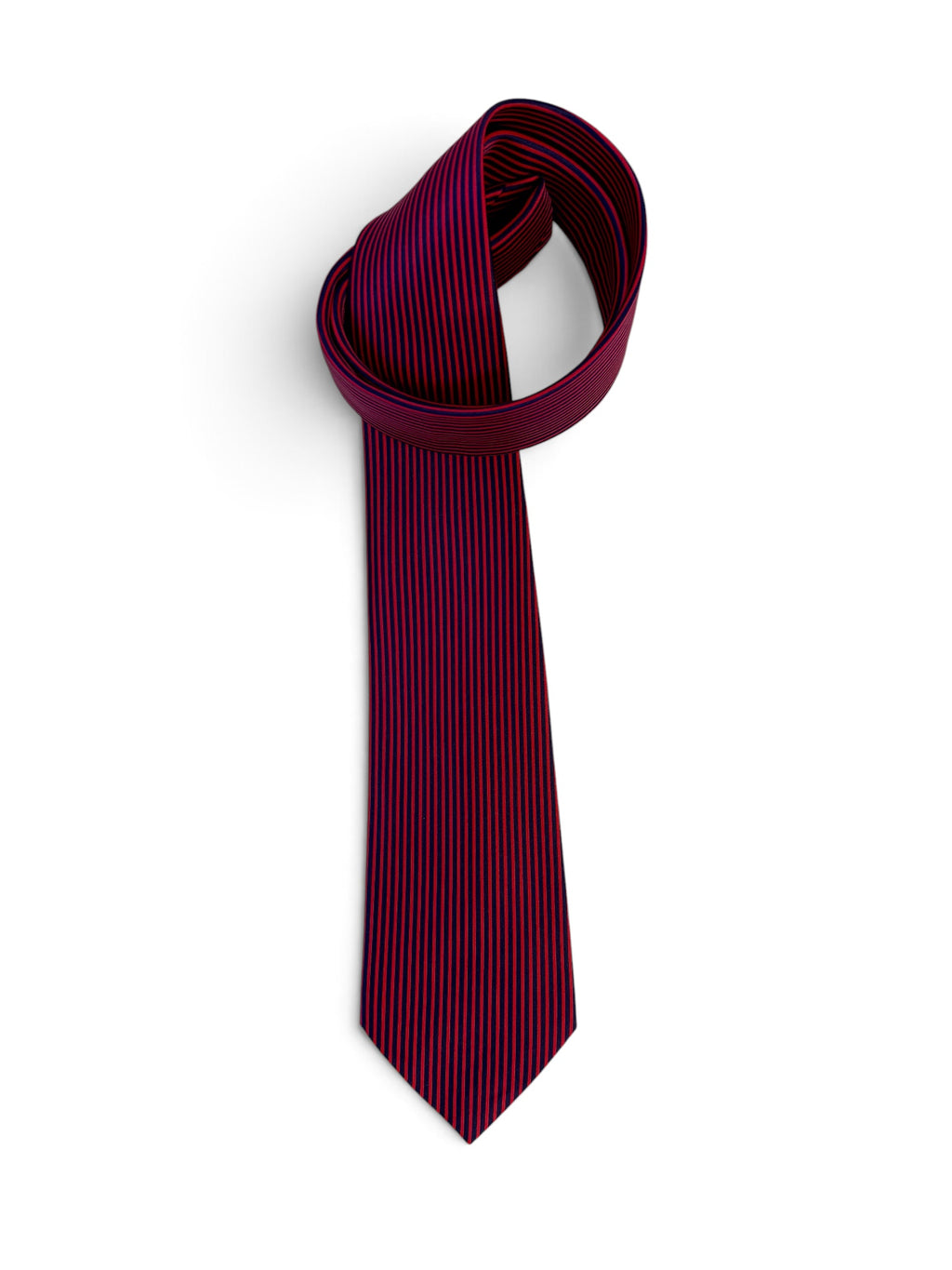 Vintage Fine Striped Tie – Deadstock