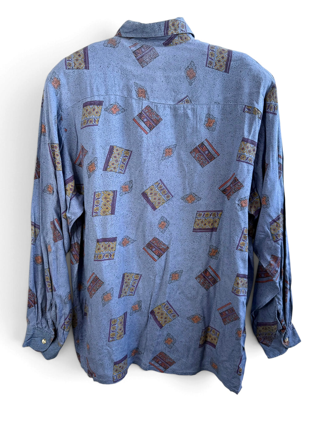 Vintage Abstract Print Shirt