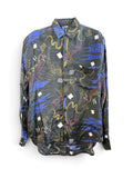 Vintage Abstract Print Shirt