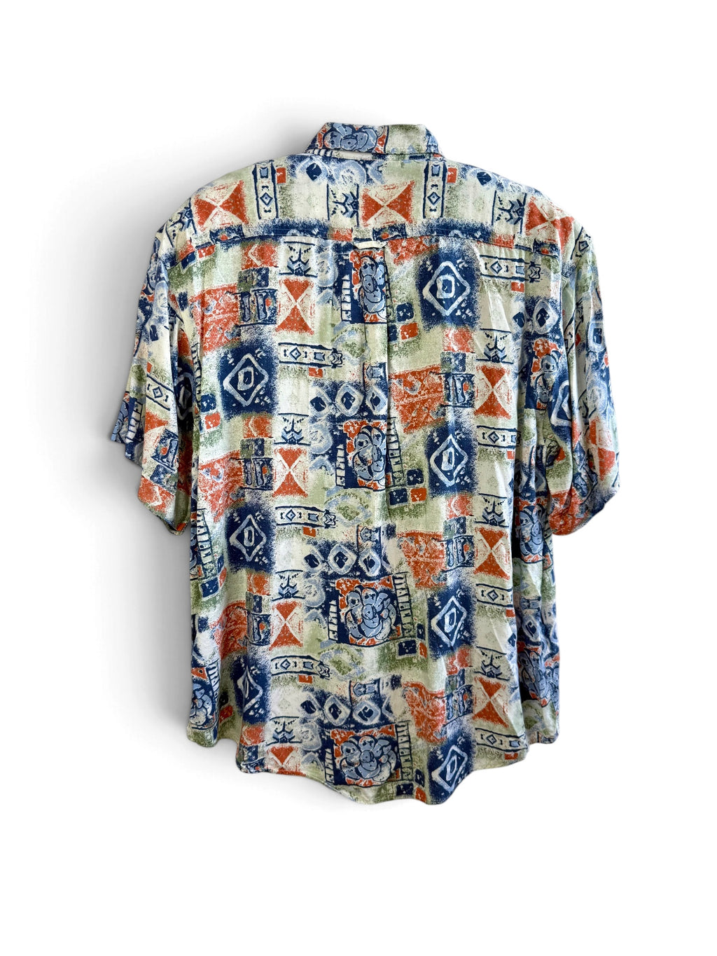 Jeremy's Abstract Print Vintage Shirt
