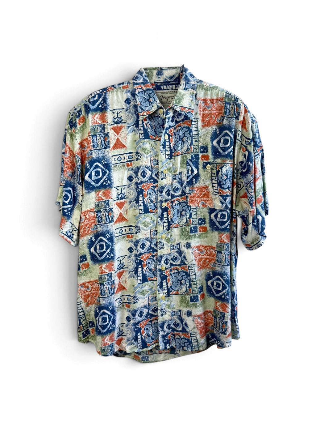 Jeremy's Abstract Print Vintage Shirt