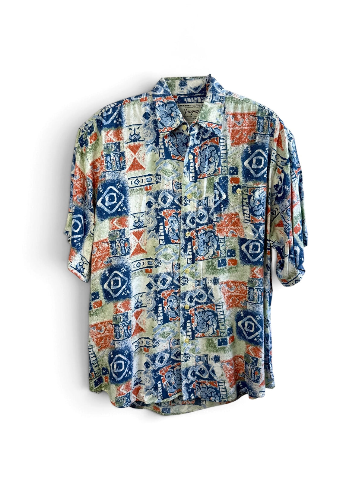 Jeremy's Abstract Print Vintage Shirt