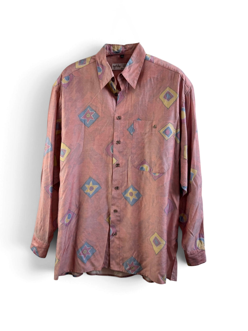 Angelo Litrico Abstract Vintage Shirt