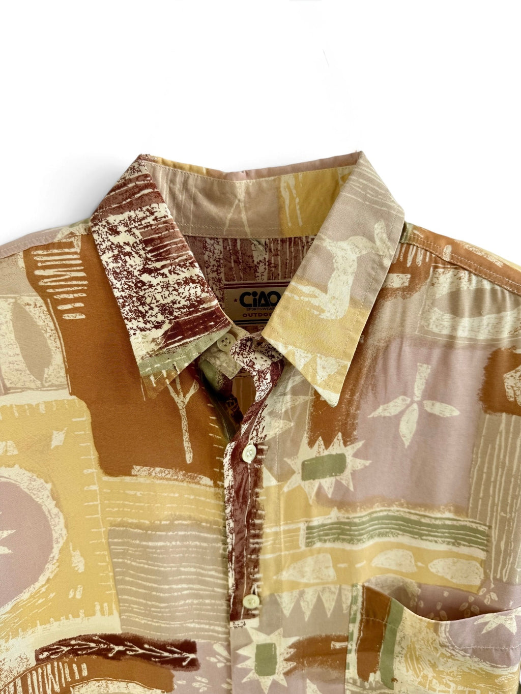 Ciao Sportswear Abstract Vintage Shirt