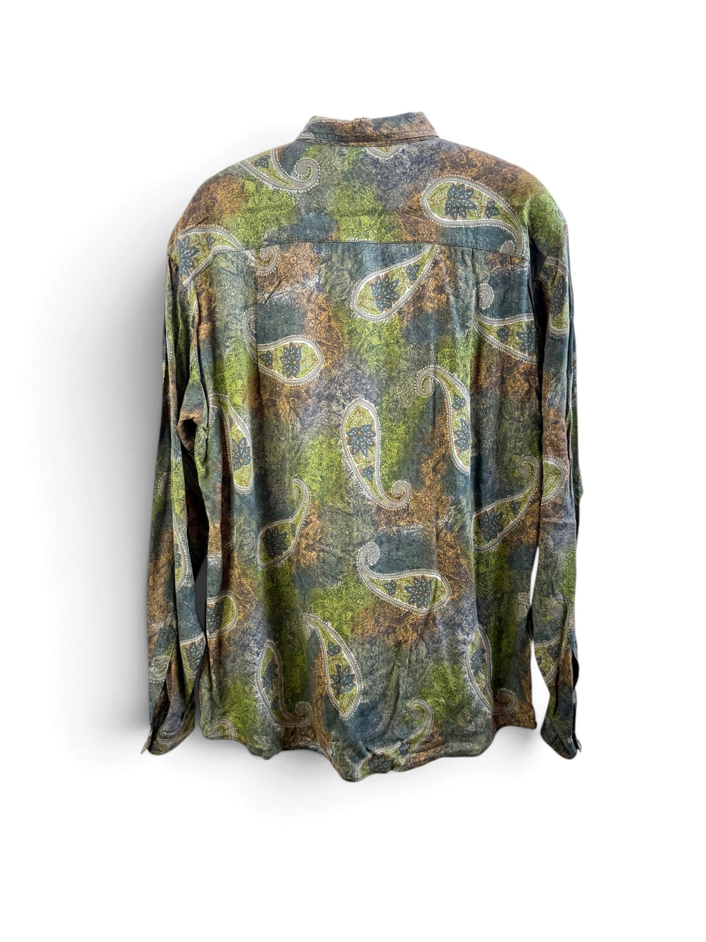 Paisley Green Vintage Shirt